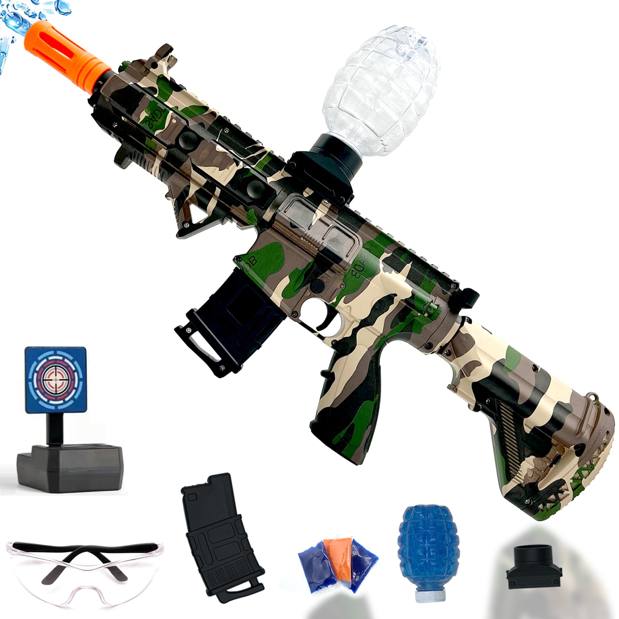 Amazon.com: Gel Ball Blaster,Splatter Blasters, with Auto and